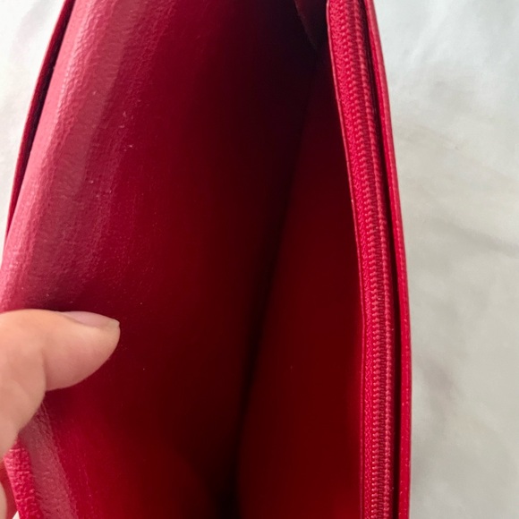 Dark Red Chanel fold wallet !! - Picture 7 of 9